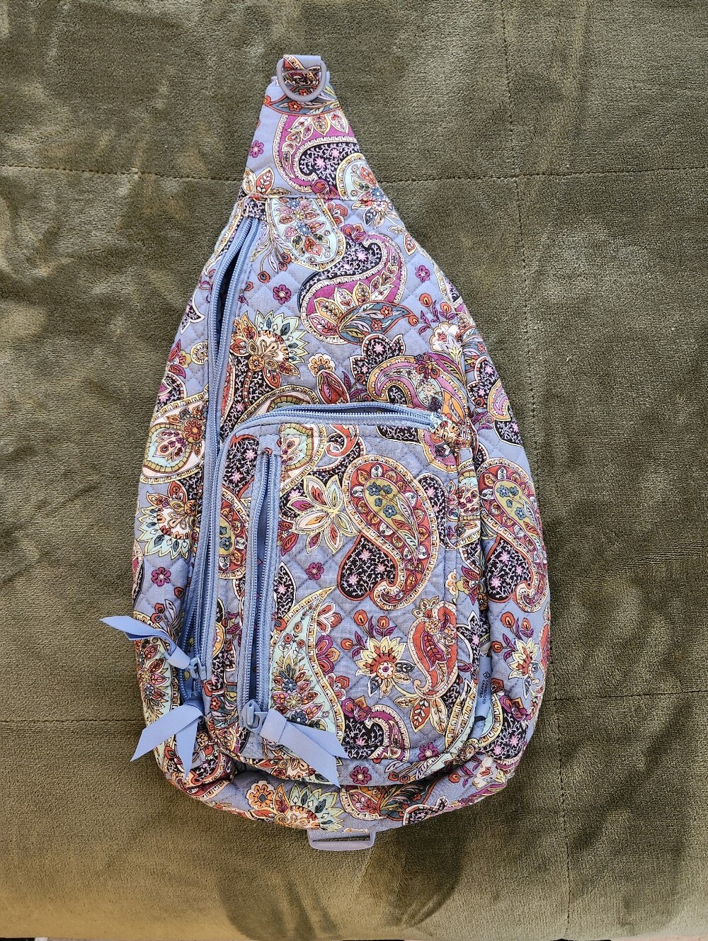 Vera Bradley Provence Paisley Sling Backpack